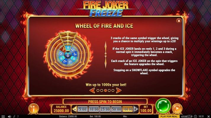 Wheel of Fire and Ice