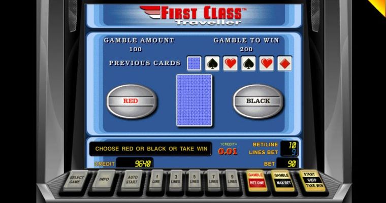 Black or Red Gamble Feature