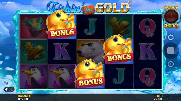 Scatter symbols triggers the free spins feature