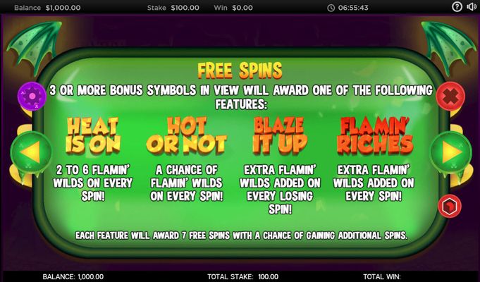 Free Spins Rules