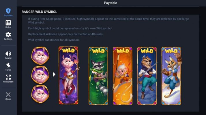 Wild Symbol Rules