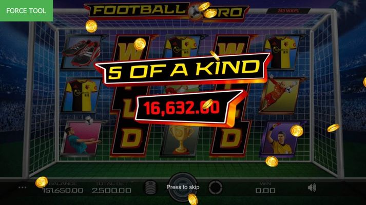 Football Pro :: Five of a kind