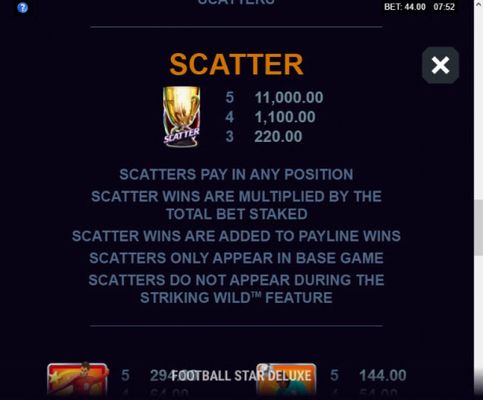 Scatter Symbol Rules