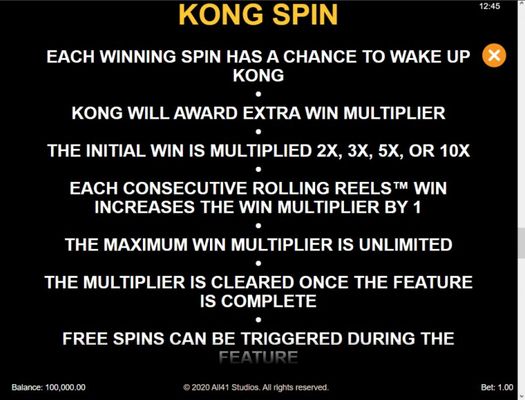 Kong Spin