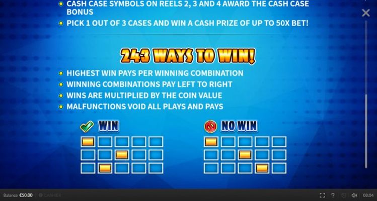 Fortune Case :: 243 Ways to Win