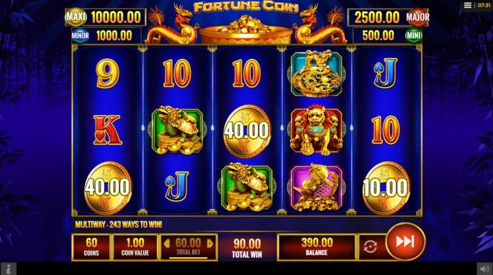Fortune Coin win