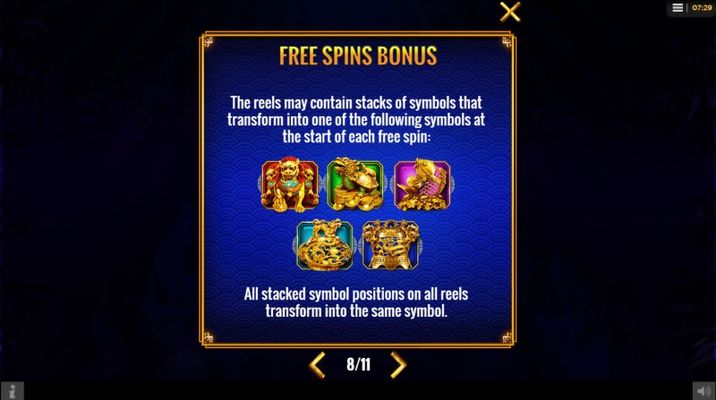 Free Spin Feature Rules