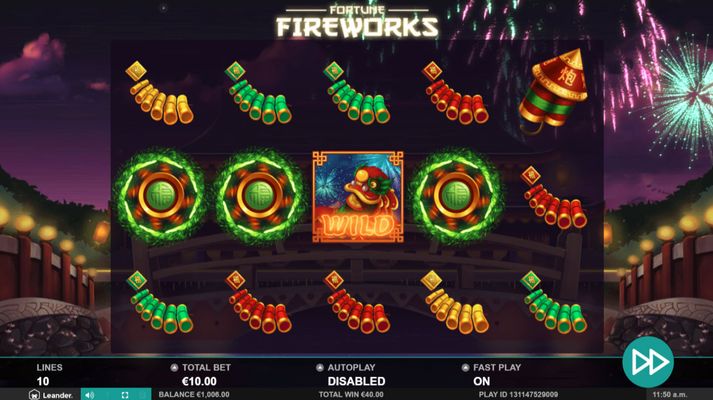 Fortune Fireworks :: Four of a kind