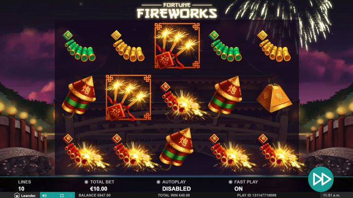 Fortune Fireworks :: Five of a kind