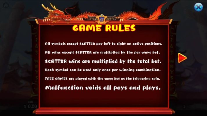 General Game Rules