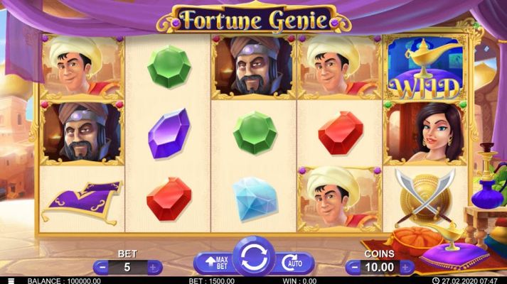 Fortune Genie :: Main Game Board