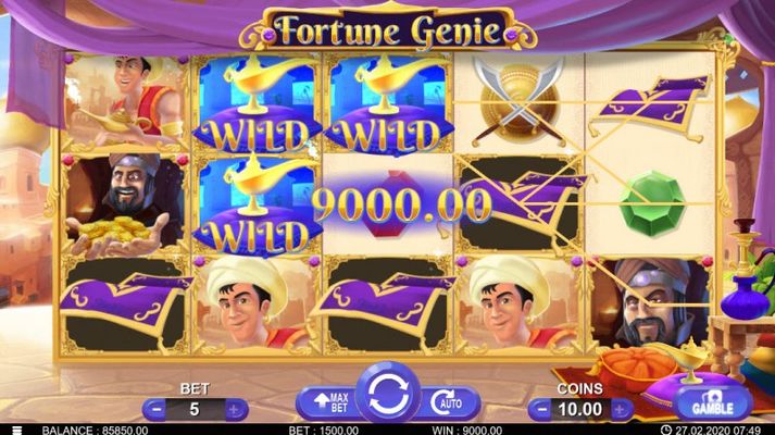Fortune Genie :: Five of a kind
