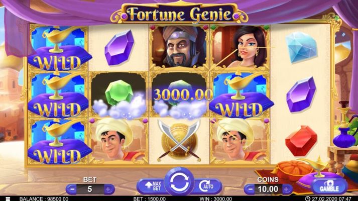 Fortune Genie :: Four of a kind