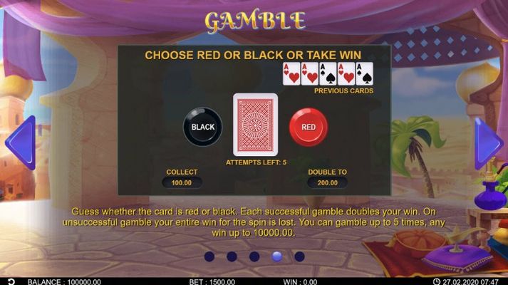 Gamble Feature Rules