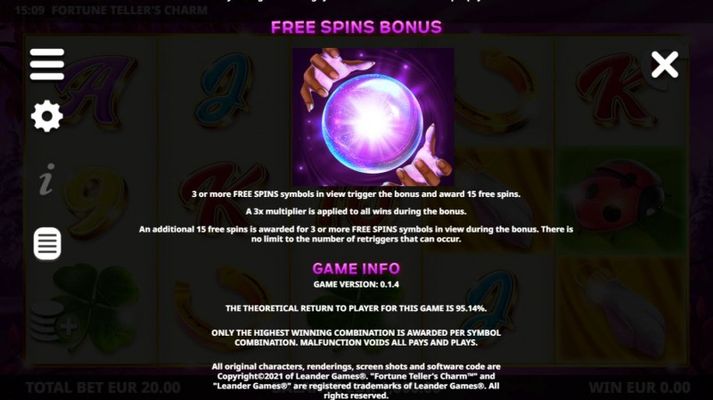 Fortune Tellers Charm :: Free Game Rules