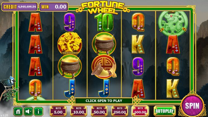 Fortune Wheel :: Main Game Board
