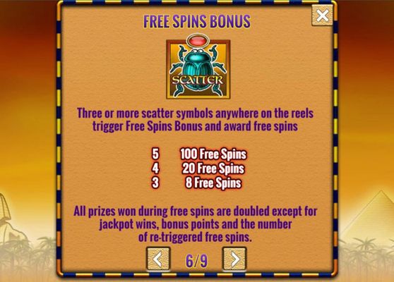 Free Spin Feature Rules