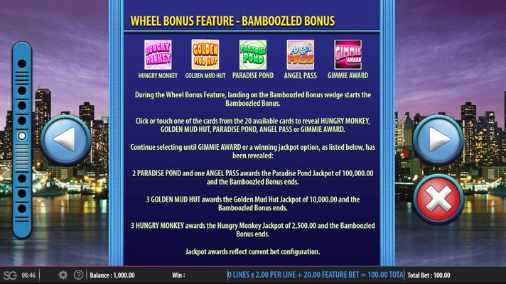 Mystery Stacks Feature - Bamboozled Bonus