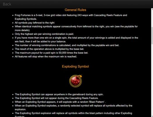 General Game Rules