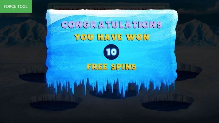 10 Free Spins Awarded