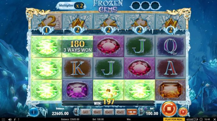 Frozen Gems :: Multiple winning combinations
