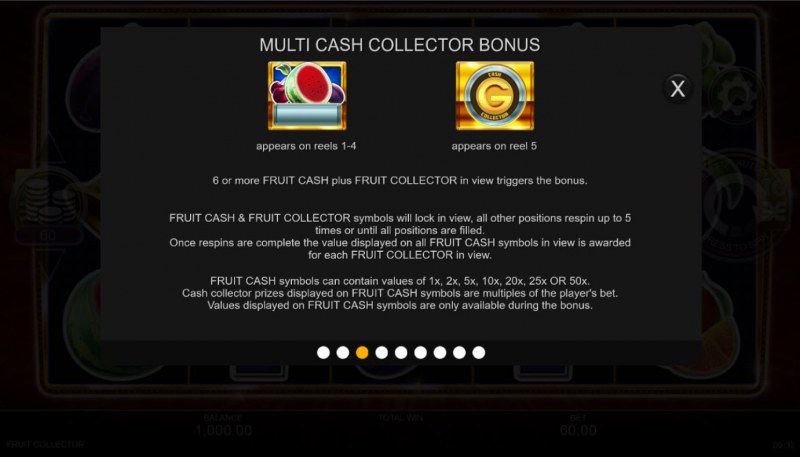 Multi Cash Collector Bonus