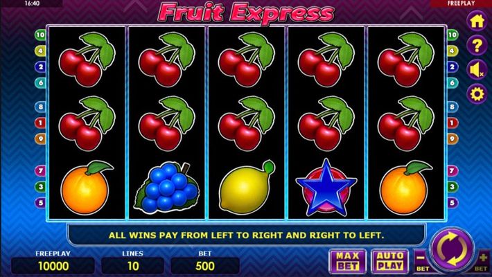 Fruit Express :: Main Game Board