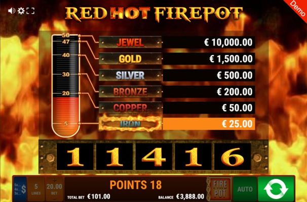 Fruit Mania Red Hot Fire Pot :: Jackpot Game