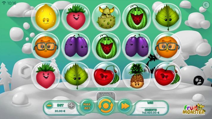 Fruit Monster :: Main Game Board