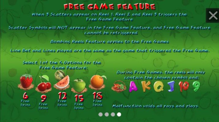 Free Games Feature