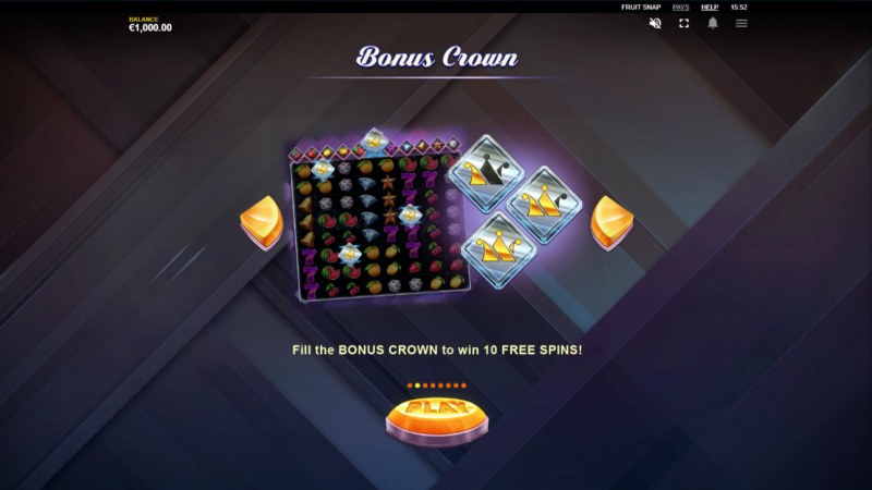 Fruit Snap :: Free Spins Rules