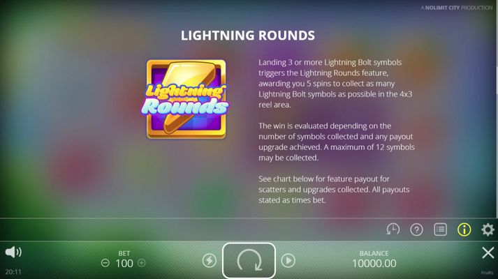 Lightning Rounds