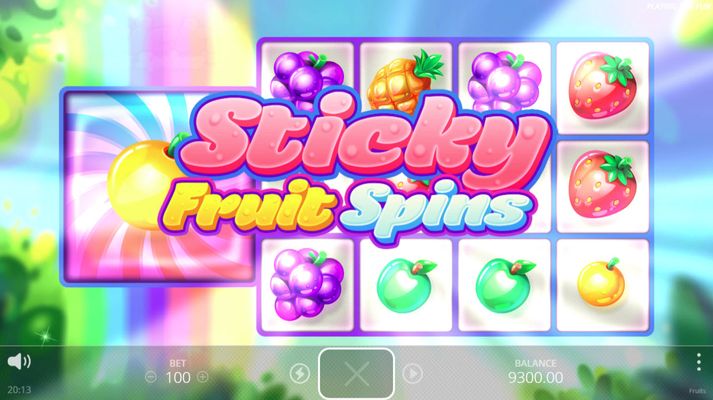 Fruits :: Sticky Fruit Respins triggered