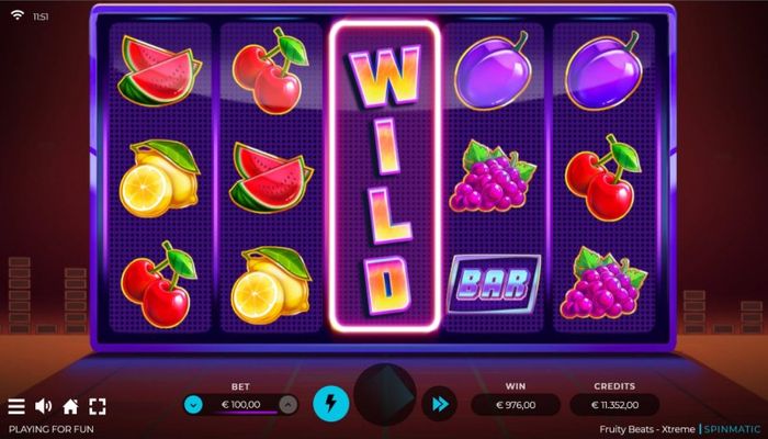 Fruity Beats Xtreme :: Multiple winning combinations lead to a big win