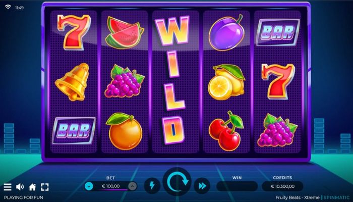 Fruity Beats Xtreme :: Base Game Screen
