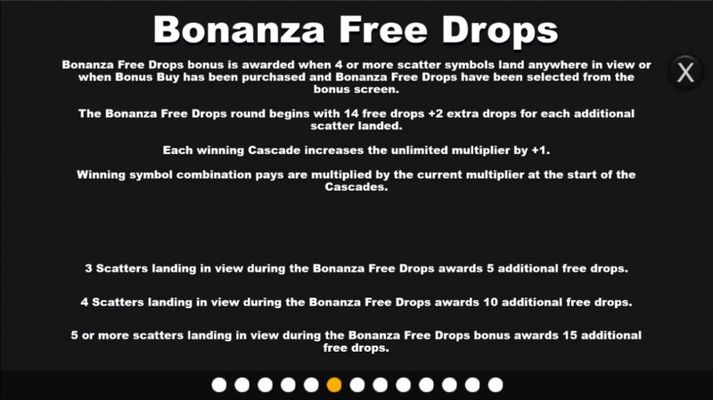 Bonanza Free Drops