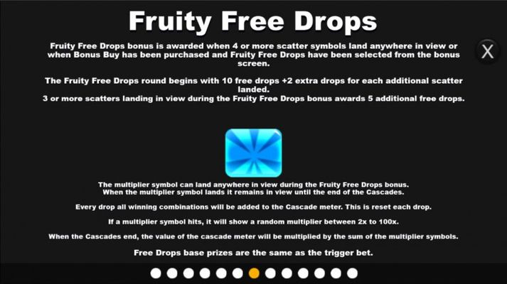 Fruity Bonanza Scatter Drops :: Fruity Free Drops