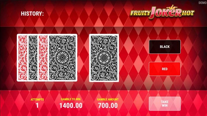 Red or Black Gamble Feature