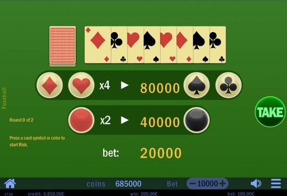 Gamble feature