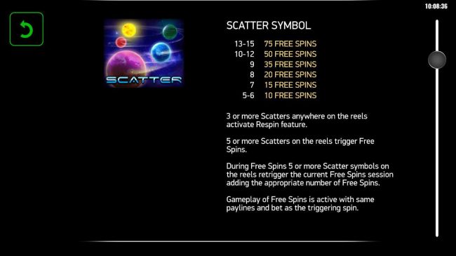 Scatter Symbol Rules