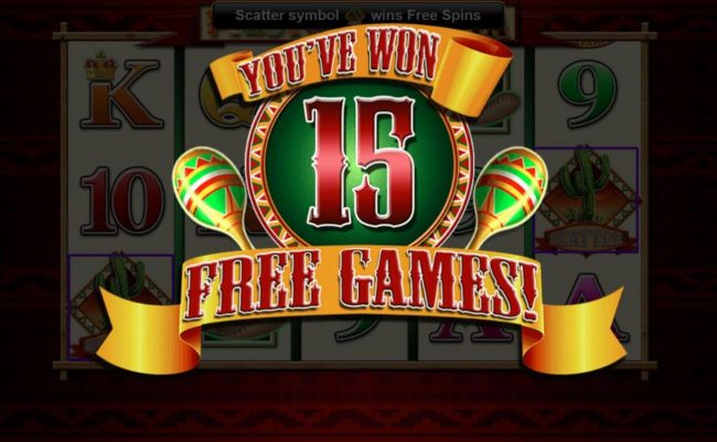 15 free games awarded