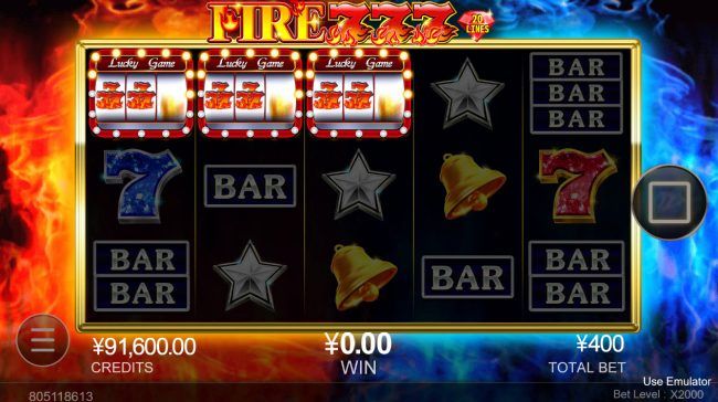 Scatter win triggers the free spins feature