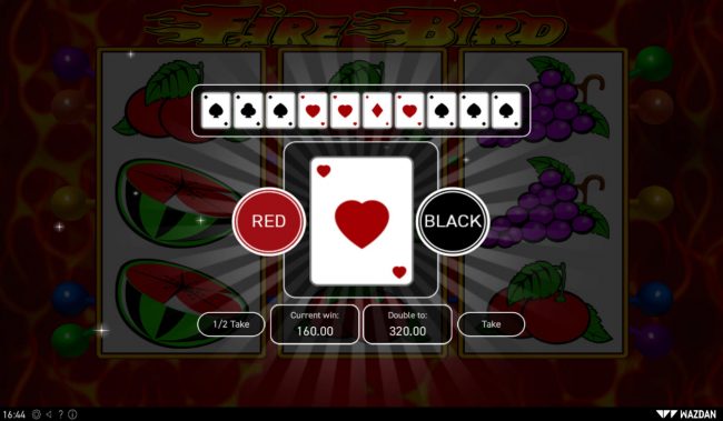 Red or Black Gamble feature