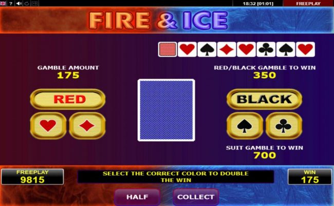 Gamble Feature Game Board