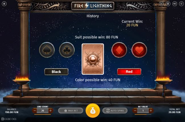 Gamble Feature Game Board