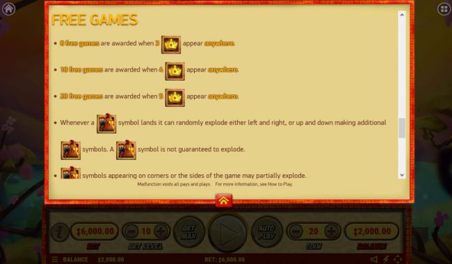 Free Spins Game Board
