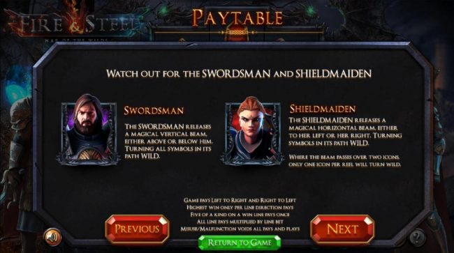 Swordsman and Shieldmaiden Rules