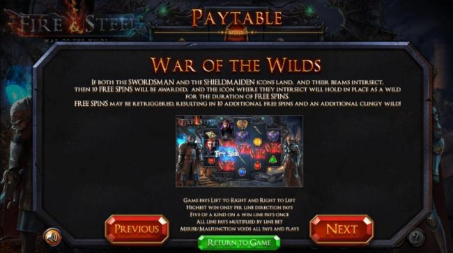 War of the Wilds Bonus Rules