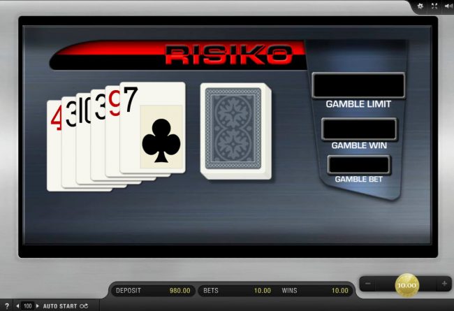 Red or Black Gamble feature