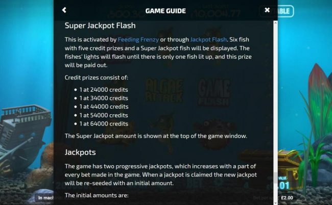 Super Jackpot Flash Game Rules